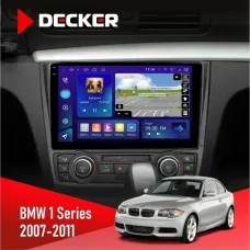 Штатна магнітола BMW 1 Series 2007-2011 Climate DECKER D9-005 4X64, DSP, 360, 4G, 2K