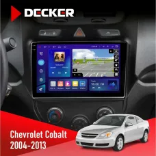 Штатна магнітола Chevrolet Cobalt 2004-2013 DECKER D9-005 4X64, DSP, 360, 4G, 2K