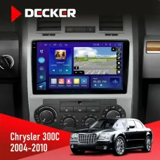 Штатна магнітола Chrysler 300c 2004-2010 DECKER D9-005 4X64, DSP, 360, 4G, 2K