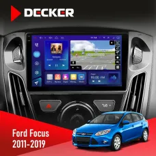 Штатна магнітола Ford Focus 2011-2019 Complete set DECKER D9-005 4X64, DSP, 360, 4G, 2K
