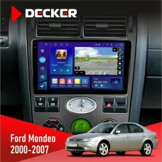 Штатна магнітола Ford Mondeo 2000-2007 DECKER D9-005 4X64, DSP, 360, 4G, 2K