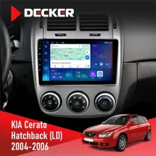 Штатна магнітола KIA Cerato 2004-2006 DECKER D9-007 4X64 DSP 360 4G