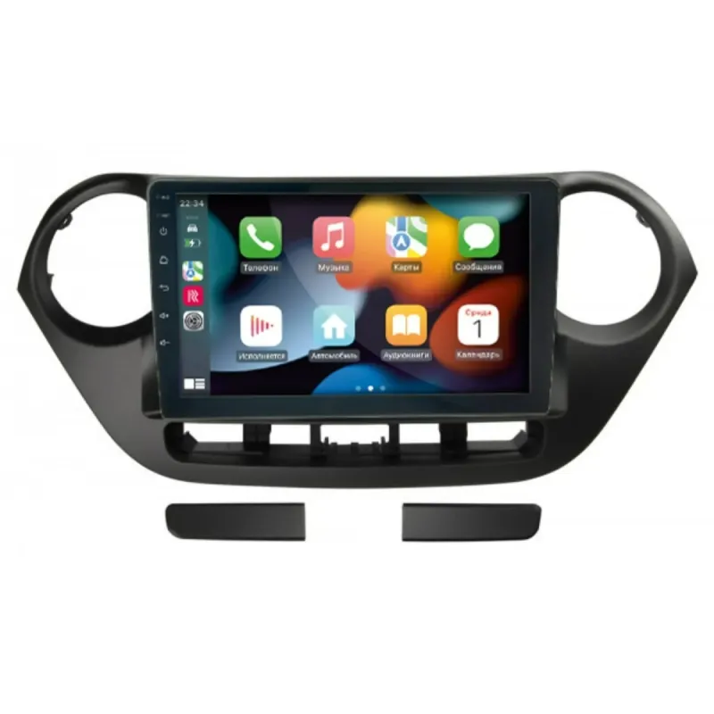 Штатна магнітола Hyundai I10 2013-2015 DECKER D9-005 4X64, DSP, 360, 4G, 2K