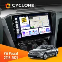 Штатна магнітола Volkswagen Passat 2012-2021 CYCLONE C10-011 4X64, DSP