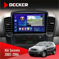 Штатна магнітола KIA Sorento (BL) 2002-2006 DECKER D9-005 4X64, DSP, 360, 4G, 2K