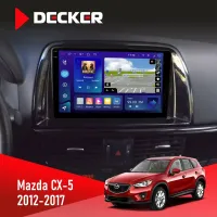 Штатна магнітола Mazda CX-5 2012-2017 DECKER D9-005 4X64, DSP, 360, 4G, 2K
