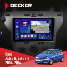 Штатна магнітола Opel Astra H Zafira B DECKER D9-005 4X64, DSP, 360, 4G, 2K