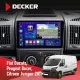 Штатна магнітола Peugeot Boxer 2011+ DECKER D9-005 4X64, DSP, 360, 4G, 2K