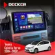 Штатна магнітола Toyota Corolla Verso 2004-2009 DECKER D9-005 4X64, DSP, 360, 4G, 2K