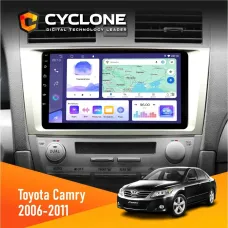 Штатна магнітола Toyota Camry 40 2006-2011 AMP CYCLONE C9-011 4X64, DSP