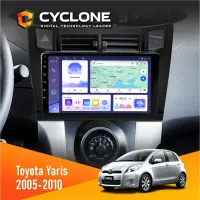Штатна магнітола Toyota Yaris 2005-2010 CYCLONE C9-011 4X64, DSP