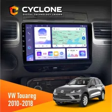 Штатна магнітола Volkswagen Touareg 2010-2018 CYCLONE C9-011 4X64, DSP