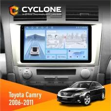 Штатна магнітола Toyota Camry 40 2006-2011 CYCLONE C9-012 4X64 DSP 4G