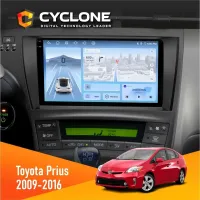 Штатна магнітола Toyota Prius 2009-2016 Black CYCLONE C9-012 4X64 DSP 4G