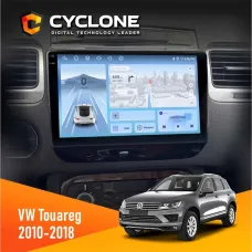 Штатна магнітола Volkswagen Touareg 2010-2018 CYCLONE C9-012 4X64 DSP 4G