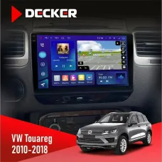 Штатна магнітола Volkswagen Touareg 2010-2018 DECKER D9-005 4X64, DSP, 360, 4G, 2K