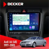 Штатна магнітола Audi A6 (4B) 1997-2005 DECKER D9-007 4X64 DSP 360 4G