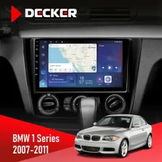 Штатна магнітола BMW 1 Series 2007-2011 DECKER D9-007 4X64 DSP 360 4G