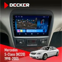 Штатна магнітола Mercedes-Benz S-Class (W220) 1998-2005 DECKER D9-008 8X128 DSP 4G
