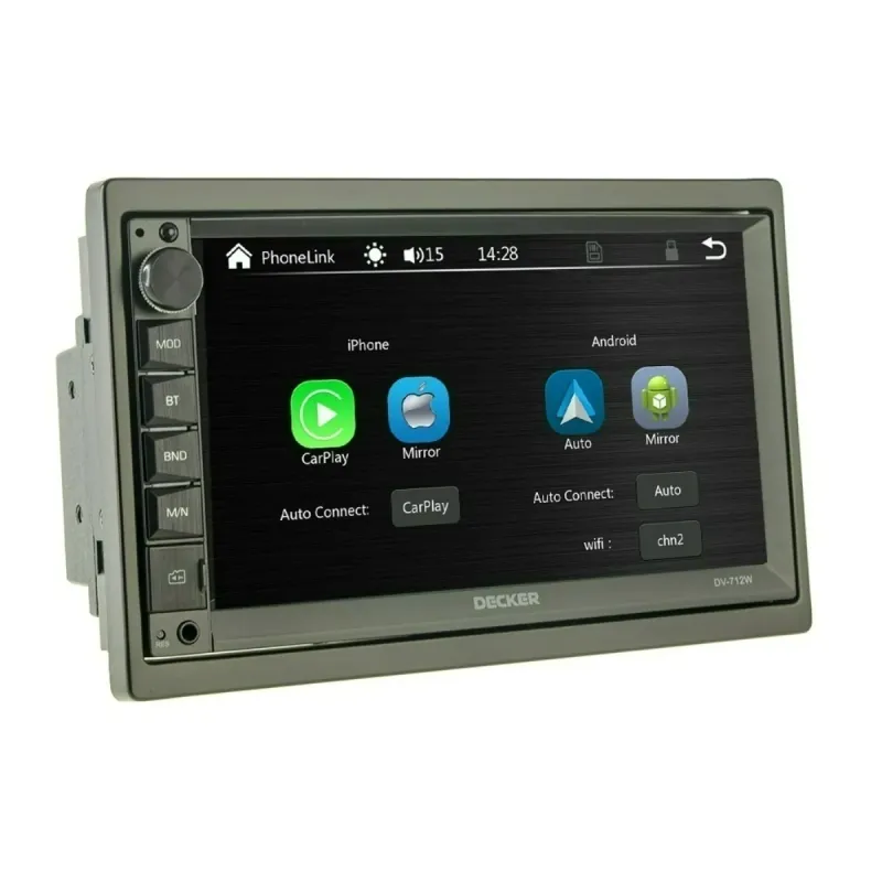 Мультимедійний пристрій DECKER DV-712W