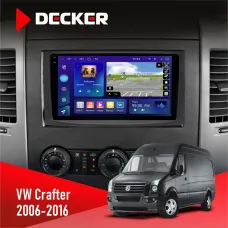 Штатна магнітола Volkswagen Crafter 2006-2016 DECKER D9-005 4X64, DSP, 360, 4G, 2K