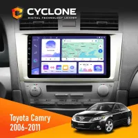 Штатна магнітола Toyota Camry 2006-2011 Climate AMP CYCLONE C10-011 4X64, DSP