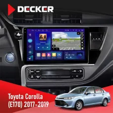 Штатна магнітола Toyota Corolla 2017-2019 DECKER D10-005 4X64, DSP, 360, 4G, 2K