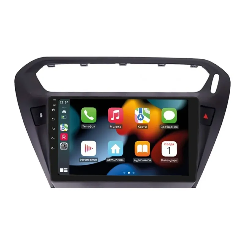 Штатна магнітола Peugeot 301 2012-2016 Black NEXTONE N902 CPL (2X32)