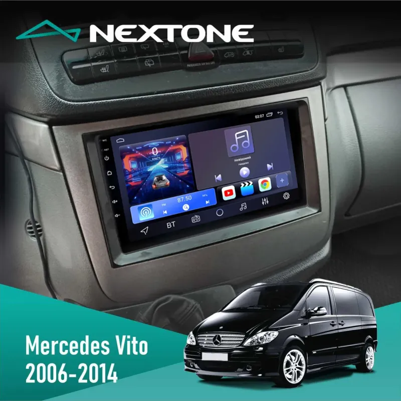 Штатна магнітола Mercedes-Benz Vito (W639), Viano (W639) 2006-2014 NEXTONE N902 CPL (2X32)