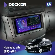 Штатна магнітола Mercedes-Benz Vito, Viano (W639) 2006-2014 DECKER D9-008 8X128 DSP 4G