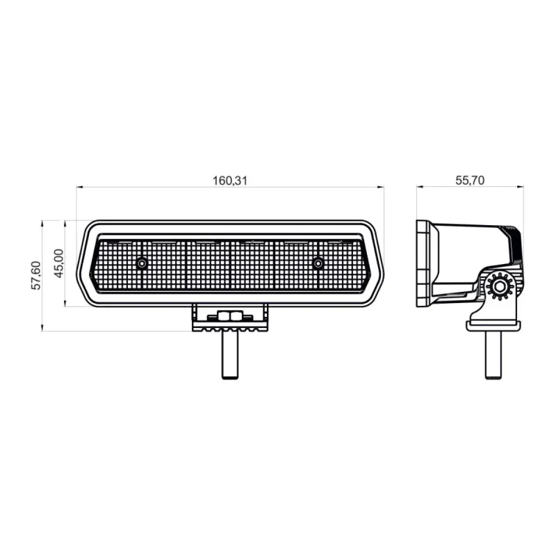 Cвітлодіодна фара DECKER WL-L3 30W PREMIUM DRIVING
