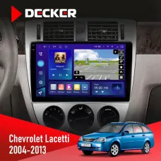 Штатна магнітола Chevrolet Lacetti 2004-2013 DECKER D10-005 4X64, DSP, 360, 4G, 2K