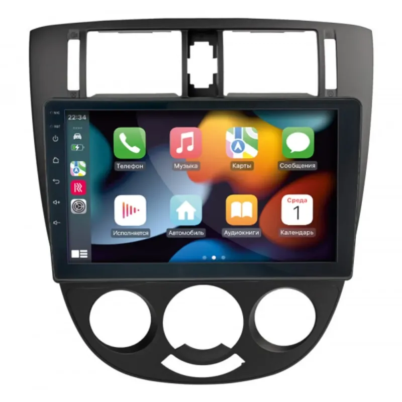Штатна магнітола Chevrolet Lacetti 2004-2013 Black DECKER D10-005 4X64, DSP, 360, 4G, 2K