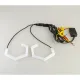 Кільця підсвічування CYCLONE 2AE U2 80MM WHITE+YELLOW K-KT