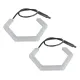 Кільця підсвічування CYCLONE 2AE U2 80MM WHITE+YELLOW K-KT