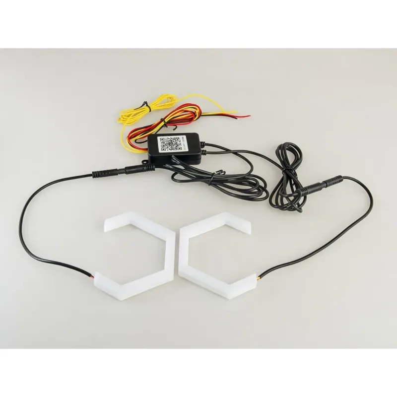 Кільця підсвічування CYCLONE 2AE V4 90MM RGB K-KT