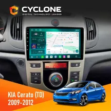 Штатна магнітола KIA Forte (TD) 2009-2012 Climate CYCLONE C9-013 4X64 DSP 4G