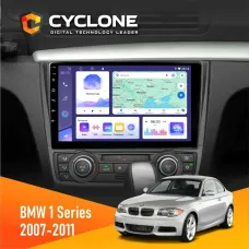 Штатна магнітола BMW 1 Series 2007-2011 Climate CYCLONE C9-011 4X64, DSP
