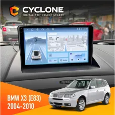 Штатна магнітола BMW X3 (E83) 2004-2010 CYCLONE C9-012 4X64 DSP 4G