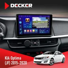 Штатна магнітола KIA Optima, K5 2015-2020 DECKER D10-005 4X64, DSP, 360, 4G, 2K