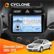 Штатна магнітола Chevrolet Cobalt 2004-2013 CYCLONE C9-012 4X64 DSP 4G