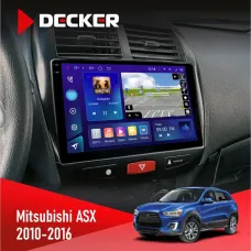 Штатна магнітола Mitsubishi ASX 2010-2016 DECKER D10-005 4X64, DSP, 360, 4G, 2K