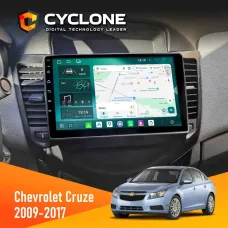 Штатна магнітола Chevrolet Cruze 2009-2018 CYCLONE C9-013 4X64 DSP 4G