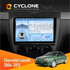 Штатна магнітола Chevrolet Lacetti 2004-2013 CYCLONE C9-012 4X64 DSP 4G