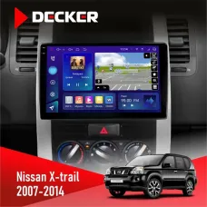 Штатна магнітола Nissan X-Trail 2007-2014 DECKER D10-005 4X64, DSP, 360, 4G, 2K