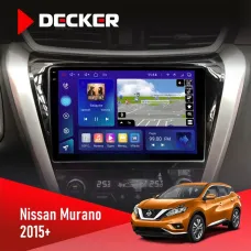 Штатна магнітола Nissana Murano 2015+ DECKER D10-005 4X64, DSP, 360, 4G, 2K