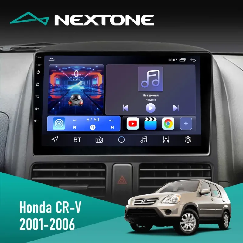 Штатна магнітола Honda CR-V 2001-2006 CYCLONE C9 CPL 2X32