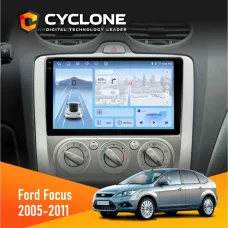 Штатна магнітола Ford Focus 2 2005-2011 CYCLONE C9-012 4X64 DSP 4G
