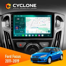 Штатна магнітола Ford Focus 2011-2019 CYCLONE C9-013 4X64 DSP 4G