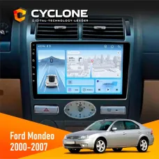 Штатна магнітола Ford Mondeo 2000-2007 Climate CYCLONE C9-012 4X64 DSP 4G
